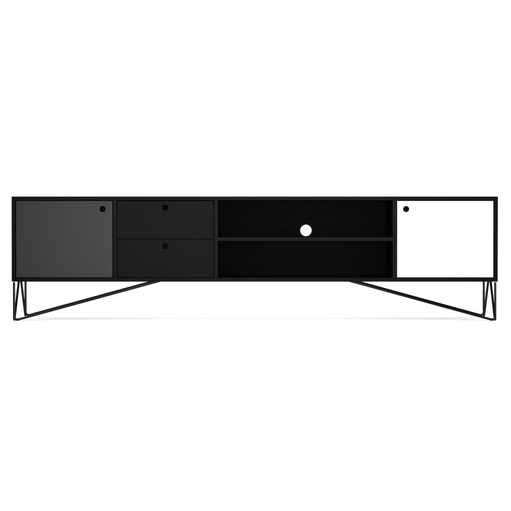 Mueble de TV Rovan 2 puertas - 200 cm